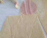 Foto del paso 1 de la receta: Croasanes de mantequilla y jamón york