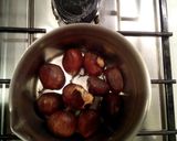 Foto del passaggio 3 della ricetta Rigatoni Zucca e Castagne con pancetta croccante: ricetta Autunn