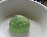 Foto langkah ke 3 dari resep Roti sobek pandan coklat superrrr lembut.