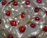 A picture of step 8 of Fudgy Chocolate Chip Cherry Pie.