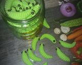 Foto langkah ke 6 dari resep Caterpillars Cookies/Kue Ulat.
