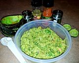A picture of step 8 of Mike's Fiesta Guacamole.