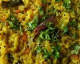 A picture of step 5 of Odiya khechudi.