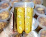 Hình bước làm 1 của món Bánh lưỡi mèo hạnh nhân ct kinh doanh