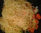Vegetable noodle alfredo recipe step 4 photo