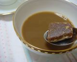 A picture of step 3 of Brown Sugar Coffee with Skim Milk.