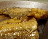 A picture of step 6 of My Family's Golden Ratio for Basic Fish Simmered in Soy Sauce.