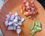 A picture of step 2 of Chinese Pasta masala.