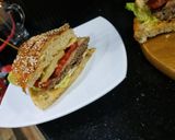 صورة لخطوة 13 من وصفة هبرغر عائلي 🍔🍔🍔🍔