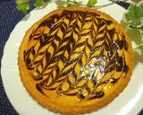 A picture of step 11 of Marbled Kabocha Squash and Cheese Tart.