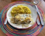 Foto del paso 5 de la receta: Merluza austral a la mostaza y finas hierbas
