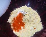 A picture of step 1 of Dehli ki famous dahi phulki.