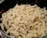 A picture of step 4 of Stir fry veggies Pasta.