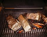 A picture of step 5 of Balsamic Agave Brick Flattened Whole Chicken.