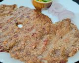 A picture of step 5 of Masala ragi roti.