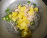 A picture of step 3 of Sabudana Khichdi.
