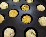 A picture of step 2 of Sabudana appam.