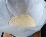 A picture of step 3 of Ricotta and Apple Soufflé Cake.
