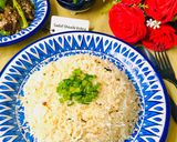 A picture of step 7 of Garlic Rice.