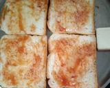 A picture of step 2 of Cheese sandwich.