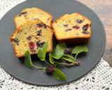 A picture of step 9 of Mulberry Cake (Mulberry from my pot garden).