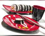 Foto langkah ke 6 dari resep Homemade Sushi Roll Futomaki isian utama sosis.