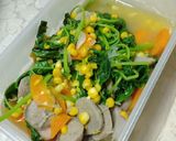 Foto langkah ke 6 dari resep 008. Bayam with teman lainnya {Diet Menu}.