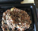 A picture of step 4 of Flex seed waffle.