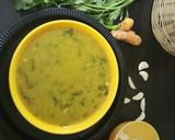 A picture of step 6 of Daal Paalak.
