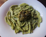 Foto del paso 3 de la receta: Pasta hojas de olivo con pesto genovés y semillas