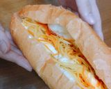 Hình bước làm 3 của món Bánh mì kẹp