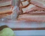 Foto del paso 9 de la receta: Tarta de papas, berenjenas, cebolla y panceta ahumada.🍆🧅🥔🥓