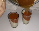 A picture of step 6 of Thandai Orange Mousee....no Gelatin.