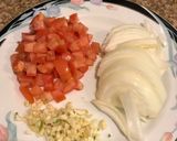 A picture of step 1 of Pinakbet.