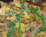 Aloo gobhi mater veg recipe step 3 photo