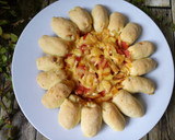 Foto langkah ke 12 dari resep Homemade Cheesy Bites Pizza.