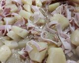 Hawaii sonkás tésztasaláta recept fázis 2 fotója