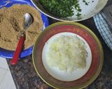A picture of step 1 of Italian Grill Fish with Skin Potatoes Salad and thyme dill Sauce.