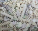 Foto del paso 9 de la receta: Pasta blanca con calabacitas