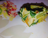 Foto del paso 2 de la receta: Tortilla de papa y acelga con ensalada de rúcula.