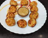 A picture of step 4 of Moong dal Appe.