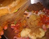 A picture of step 2 of Bihari boti.