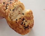 A picture of step 4 of Chicken bread without dough.