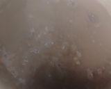 A picture of step 5 of Dal makhni with tandoori roti.