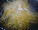 A picture of step 3 of For a Birthday Lunch Easy Classic Carbonara.