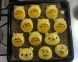 A picture of step 9 of Totoro Roll Bread.