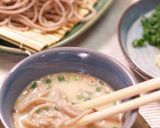 A picture of step 4 of Cold Soba Noodles with Soy Milk Sauce.