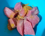 Foto del paso 1 de la receta: Ternera caramelizada con pasas sultanas y especias nobles