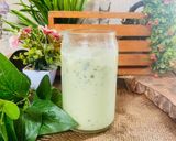 Foto langkah ke 5 dari resep Es Tape Creamy Matcha.