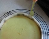 A picture of step 8 of Edamame (Zunda) Cheesecake.